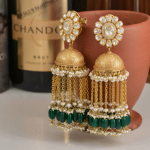 AD STONE JHUMKAS